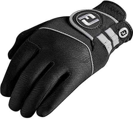 FootJoy RainGrip Herren Golfhandschuhe Paar, Schwarz, XL