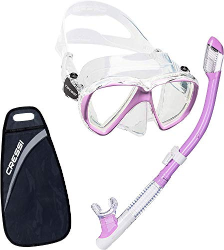 Cressi Set Ranger & TAO Dry Clear/Dark Blue
