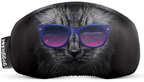 GOGGLESOC Original Goggle Soc Cover - Stretch Microfiber, Artistic Design, Scratch Protection, Universal Fit - Ski, Snowboard