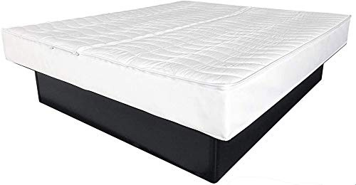 Aqua Sense Premium Tencel Wasserbett Bezug 140x200 cm Mit Reißverschluss - Wasserbettauflage, Matratzenauflage 140 x 200 cm - Wasserbett-Überzug
