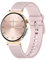 Knauermann PRO 3 Mini (2024) Gold - Gesundheitsuhr Smartwatch mit Telefoniefunktion - EKG + HRV und SOS Funktion - AMOLED Display - BT Bluetooth - Schlafapnoe - Silikonband Rose, 14-24, rund