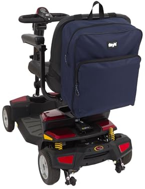 Days Economy Scooter Bag, Useful Accessory to Carry Personal Items, Adjustable Strap to Fit Any Scooter, Ideal for Elderly and Disabled (Eligible for VAT Relief in the UK) - Navy