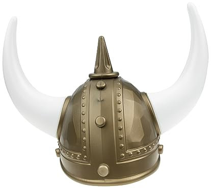Veemoon Hornhut Wikingerhelm Kind gehörnt Hornbecher Wikingerkostüme Kostümhut partyhütchen viking costume halloween deko kleider Wikingerhelm Männer -Helmmütze Plastik