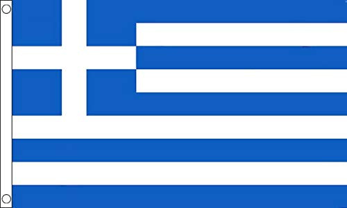 Bandiera della Grecia gigante, 20 x 1,5 m FlagSuperstore