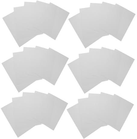 Milisten Feuilles Adhésives pour Puzzles A4 50 Feuilles Papier Autocollant Facile à Décoller Protection Solide Passionnés Loisirs Créatifs Rangement Et Présentation