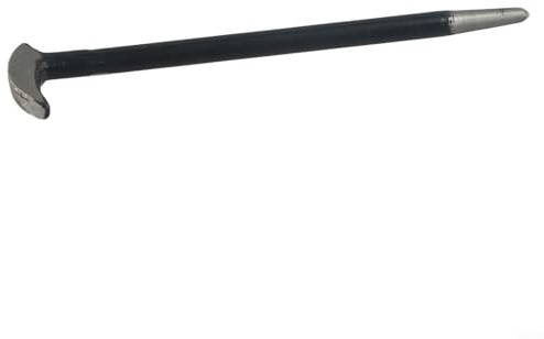 Herramienta de extracción de clavos de doble extremo, barra de palanca de acero al carbono para carpintería y demolición de construcción, herramienta manual resistente para extracción de uñas y