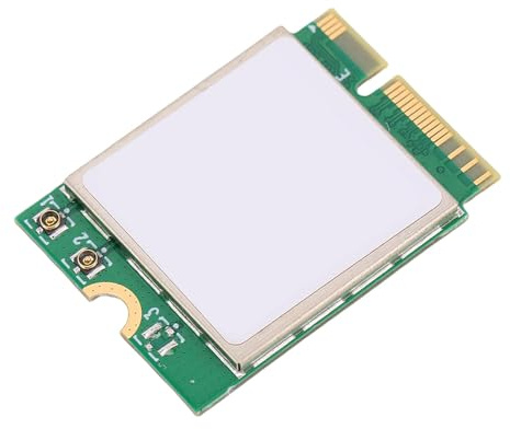 SUNGOOYUE Tarjeta WiFi 7 PCIe, BT 5.4 OFDMA y MU-MIMO 6GHz Tri Band 6338 Mbps Adaptador de Red Inalámbrica con Interfaz M.2 para Transmisión de Juegos para PC de Escritorio