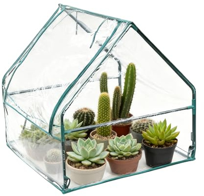 Vitsrisea Copertura di ricambio per serra, protezione isolante trasparente per piante, copertura in lamina per piante da esterno, per serra, giardino e patio esterno