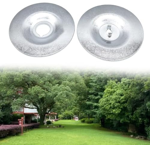 Jotekonoby Juego de arandelas de empuje de sierra de corte de hormigón de acero – Placas de soporte exterior e interior de 103 mm de diámetro, optimizadas para la alineación de la hoja, compatible con