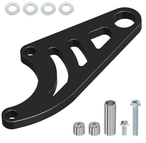 Kit de soporte de freno hidráulico para Coleman CT100U 98cc 3.0HP para bicicleta, adaptador de montaje de pinza de acero compatible con sistema Baja DB30, soporte de actualización de freno Powersport