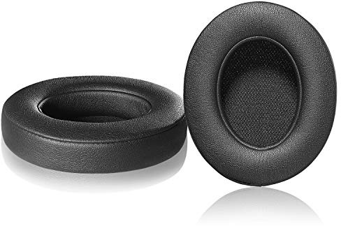 JARMOR - Cuscinetti di ricambio per auricolari Studio 2/3, in memory foam, per cuffie Beats Studio 2.0 Wired/Wireless B0500/B0501 e Studio 3.0 di Dr. Dre, colore: nero