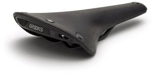 Brooks England Cambium C17, All-weather, waterproof bike saddle, Black, One Size