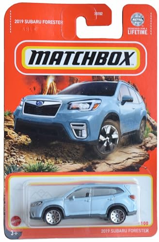 Matchbox 2019 Subaru Forester, Blau, Auto, Kinder (Jungen und Mädchen), Unisex, 1:62, 1 stück