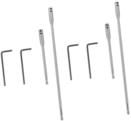 SHINEOFI 2 Juegos Barra de Extensión de Broca Extensor de Broca de Rápida Durable y Ligero para de Perforación y Atornillado