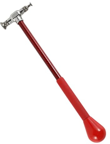 Ksikdeg Rimozione di ammaccature per carrozzeria auto, riparazione martello per rimozione lamiera, strumento di rimozione ammaccature in fibra di carbonio