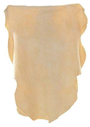 River Lake - Asciugamano in pelle di camoscio naturale per asciugatura auto, panno di pulizia assorbente, per auto, barca, nstrument (L:50,5 x 75,9 cm, 2 pezzi)