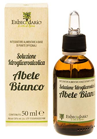 Gemmoderivato Abete Bianco Favorisce la Fisiologica Funzionalità Del Tessuto Osseo E Dei Denti, Integratore Ossa Con Azione Remineralizzante, 1 Flacone 50ml