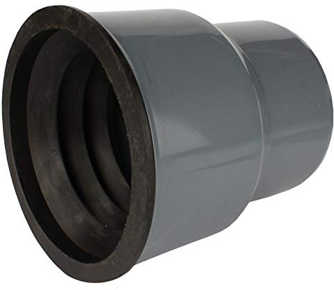 Fallrohr Reduzierung Adapter Dachrinnenablauf und Ø124-120 DN110 Ø 70-55 auf DN50