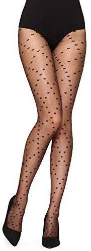 Merry Style Collant Lingerie Femme MSSST005 (Caffe, XS-S)
