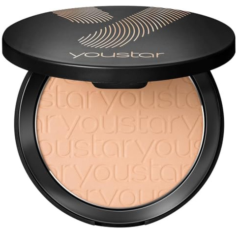 youstar BRONZ ME! Compact Bronzer Powder 01 Light | Natürlich frischer Teint für helle Haut, cremige Textur, optimal verblendbar, Bronzer Puder, Klimaneutral & Vegan