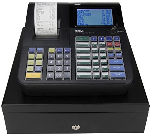 Royal 6000 ml Registrierkasse, schwarz