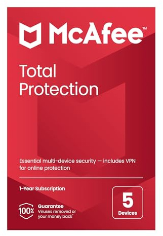 McAfee Total Protection 5-Devices - NOT AVAILABLE
