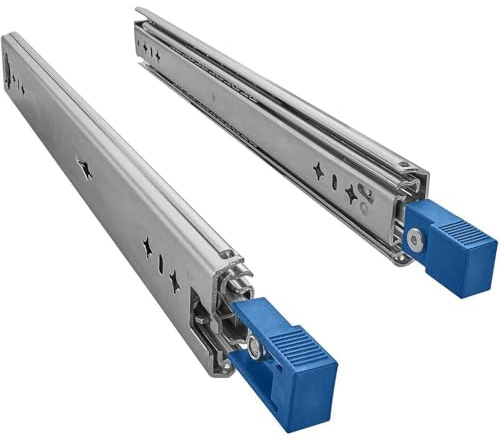 1 Paar Vadania Schwerlastauszüge 1200 mm kugelgelagerte Führungsschiene mit einer Belastbarkeit von 100 kg und Feststellfunktion von SOTOOLS