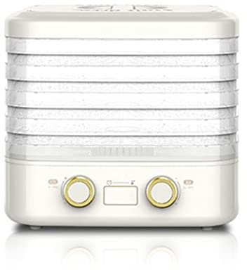 Déshydrateur électrique à 5 couches pour aliments, séchoir à fruits, petit ménage automatique, viande, fruits, fleurs, déshydraté, collation pour animaux de compagnie (vert)