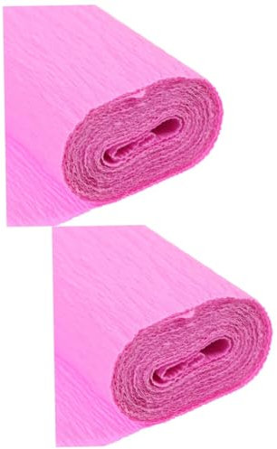 VILLCASE 2rollen Krepppapier Buntes Bastelpapier Für Papierblumen Hochzeitsdekoration Und Kreative Kunstprojekte Für Und Bastelarbeiten