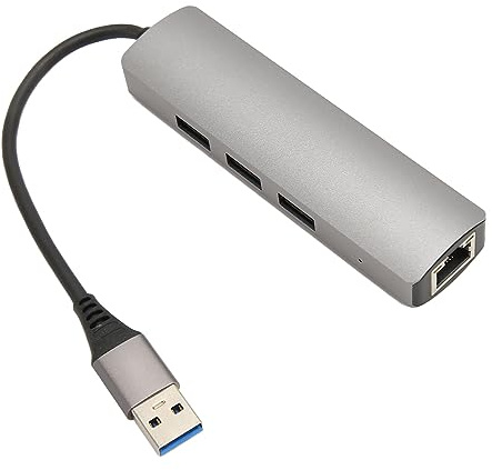 Hub USB a RJ45, Adaptador USB a RJ45 3 USB 3.0 1Gbps de Alta Velocidad para Tableta Portátil PC