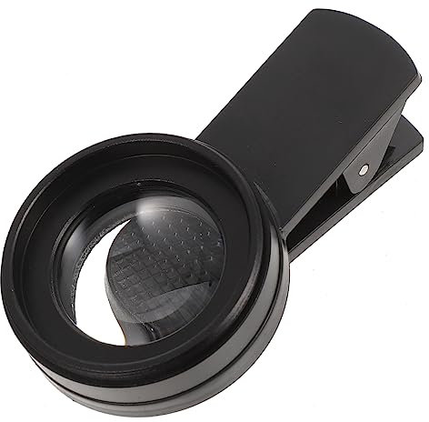 DIYEAH 1pezzi Obiettivo Smartphone Clip Grandangolare e Macro Portatile in Resistente Facile Da Installare Per Foto Dettagliate e Paesaggi Suggestivi Per Cellulari