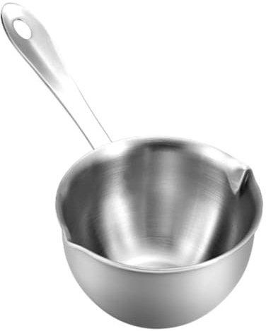 SMASOLO Petite Casserole Inoxydable pour Sauce et Lait Chauffe-beurre Compact avec Poignée Ergonomique pour Induction et Cuisson Précise
