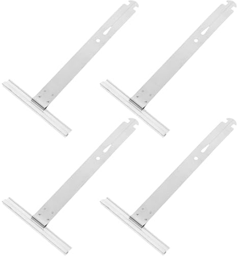 Hemobllo 4 Stück Rolladenfedern Aluminium Ersatzteile für Fensterläden mit Haken Langlebige Verschlussfedern für Rollladenreparatur Robustes Edelstahlzubehör für Flexible Hubsteuerung