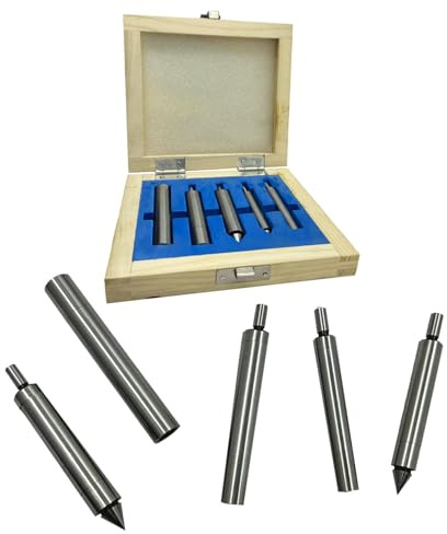 Assorts Precision Edge Finder Set – 5 Piece Hardened Tool Steel Set | Imperial Standard | Includes EF-130, EF-132, EF-133, EF-134 | CNC Milling, Lathe & Machining Tools