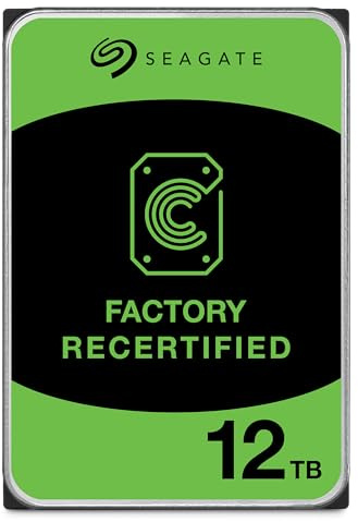 Seagate ST12000VN0007 Hard Disk Drive IronWolf NAS 12TB Sata III 256MB
