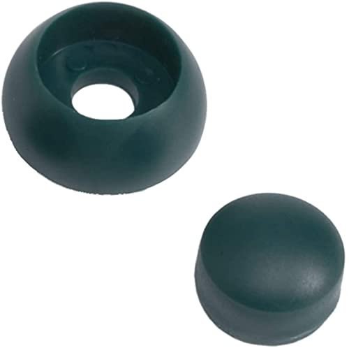 GK Green Screw / Bolt Cover for Play Tower / Swing, Pack of 20