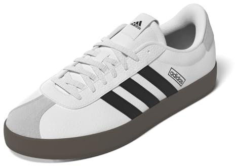 adidas Mujer VL COURT 3.0 SHOES, Cloud white/core black/grey one, 38 EU