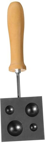 SEWACC Graphit Gießform Barrenform Kugelform Halbkreisform Gussform Für Glasblasen Langlebig Präzise Verarbeitung Effizient Einfache Handhabung