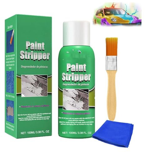 Rayhong Décapant de peinture Ray Hong 100 ml - Décapant efficace pour peinture de surfaces métalliques - Décapant de peinture automobile pour bois (1 pièce)