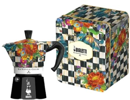Bialetti Moka Express MacKenzie Limited Edition Quarterly Check (3 Cups)