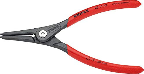 Knipex 49 11 A1 Seegeringzange Passend für Außenringe 10-25 mm Spitzenform gerade