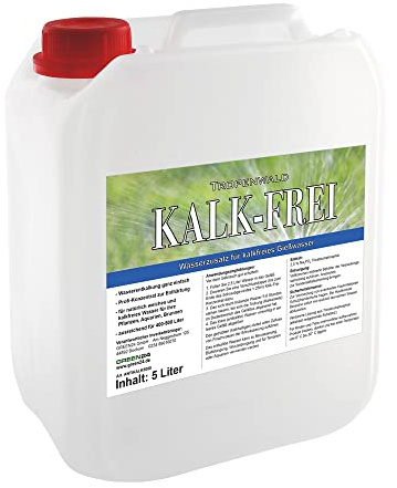 Entkalker Anti-Kalk XXL 5 Liter - kalkfreies und weiches Wasser für Pflanzen, Aquarien und Brunnen für 400-500 Liter kalkfreies Wasser - Tropenwald (5 Liter)