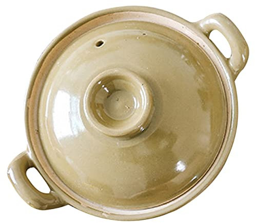 BESTonZON Amphore Cocotte Ustensiles De Cuisine Ustensiles De Cuisine En Terre Cuite Cocotte En Argile Plat Argile Marmites À Ragoût Avec Couvercles Marmite