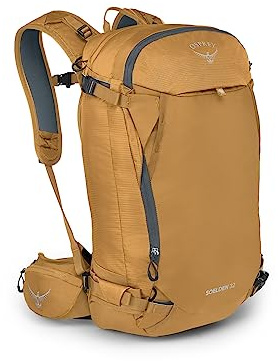 Osprey Soelden 32L Men's Ski and Snowboard Backpack, Artisan Yellow