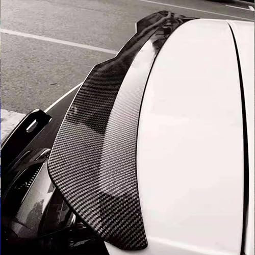 Auto Heckspoiler Flügel, für VW Golf 4 1J1 Saloon 97-03, leiser Flügelspoiler im GT-Stil, Leichter, stoßfester Spoiler,B-Carbon Fiber