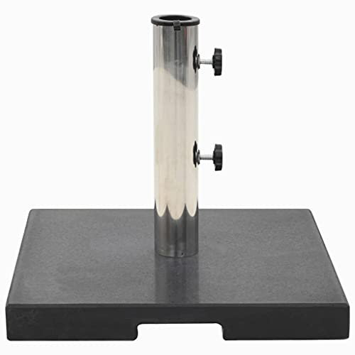 LLEZKBR Furniture select-Parasol Base Granite 20 kg Square Black