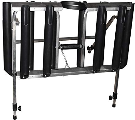 FTM Unisex – Erwachsene 10C2101603C10 Forellenrutenhalter für 10 Ruten von Fishing Tackle Max TFT, Bunt, Normal