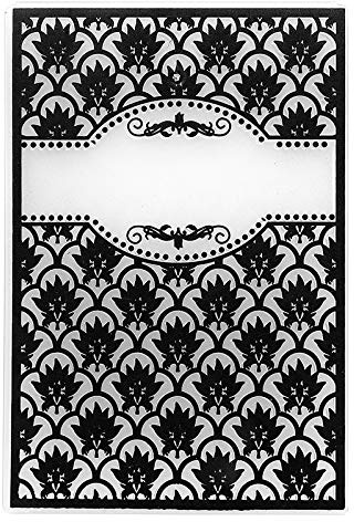 Ideen mit Herz Prägeschablone | Ornamentik 6 | 15,5 cm x 10,5 cm
