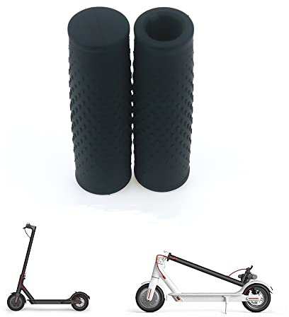 Fututech 22mm Housse de Guidon pour MI 3 Xiaomi M365 Pro Manchon Antidérapant Trottinette Accessoire Scooter Electrique Pièces de Rechange (Noir)