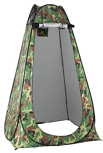 Stagecaptain TZC-190 Quixie Camouflage Pop-up Toilettenzelt, Poids: 2 | Grande tente pop-up, Dimensions: 190 x 120 x 120 cm, Idéale pour naturalistes, photographes, pêcheurs et chasseurs, 3 kg